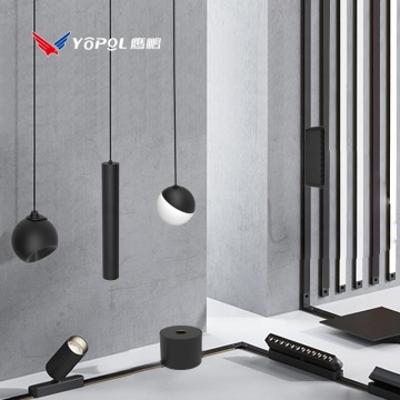 Ultra-thin COB LED Lamp Shop Lighting: Spotlight, Magnetic Rail, Bluetooth & Zigbee Tracking Light