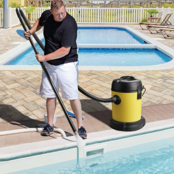 25L 1200W Drum Pond Vacuum Cleaner for Swimming Pools