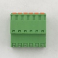 3.81mm pitch spring type PCB plug-in terminal block