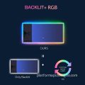 RGB Color Changing LED Bathroom Mirror with Dimmable Lights, Memory Function, Anti-Fog, Touch Switch