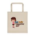 Light weight Tote bag Cartoon Letters for Women