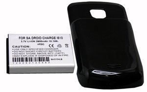 For Samsung Cell Phone Droid Charge I510 Li-ion Extended Battery Cell 3500 Mah 3.7v