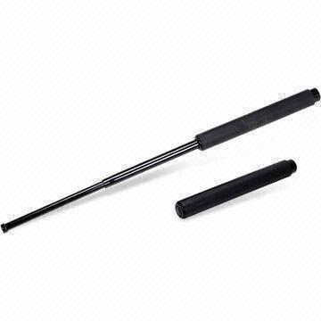 Riot Expandable Batons with and 500mm Maximum and 195mm Minimum Length, Made of Steel