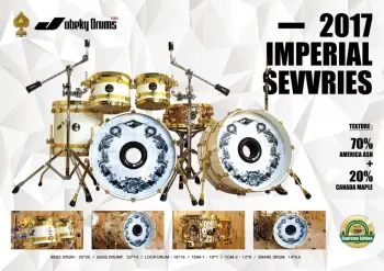 5 Pieces Drum Kit