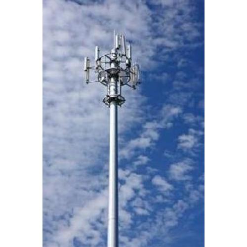 Menara Wifi Pole Monopole Pole Communication Hot Galvanized