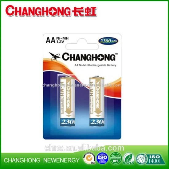 NiMH rechargeable battery HR6 1.2V 2300mAh
