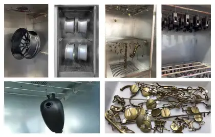 COLO-1688 Electric Heating Powder Coat Oven for Small Parts