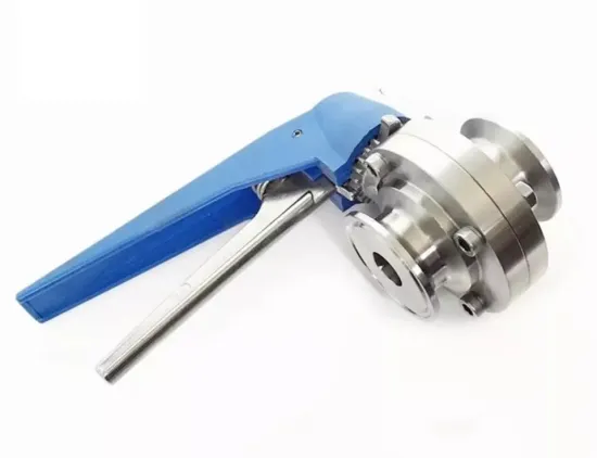 Stainless Steel Manual Sanitary Butterfly Valve