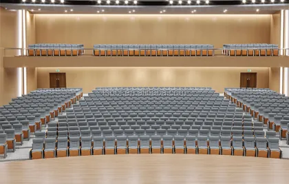 Auditorium Seating and Public Assembly Chairs with Desks
