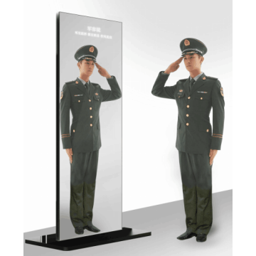 Smart Mirror Olahraga Fitness Magic Mirror Digital Signage