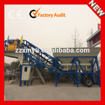 Factory Direct Sell YHZS35 Hauling Mobile Mixing Plant For Concrete