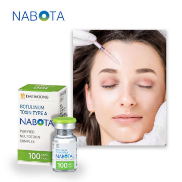 Καυτή πώληση Κορέα Botox Nabota Botulinum Toxin Τύπος Α 100UI