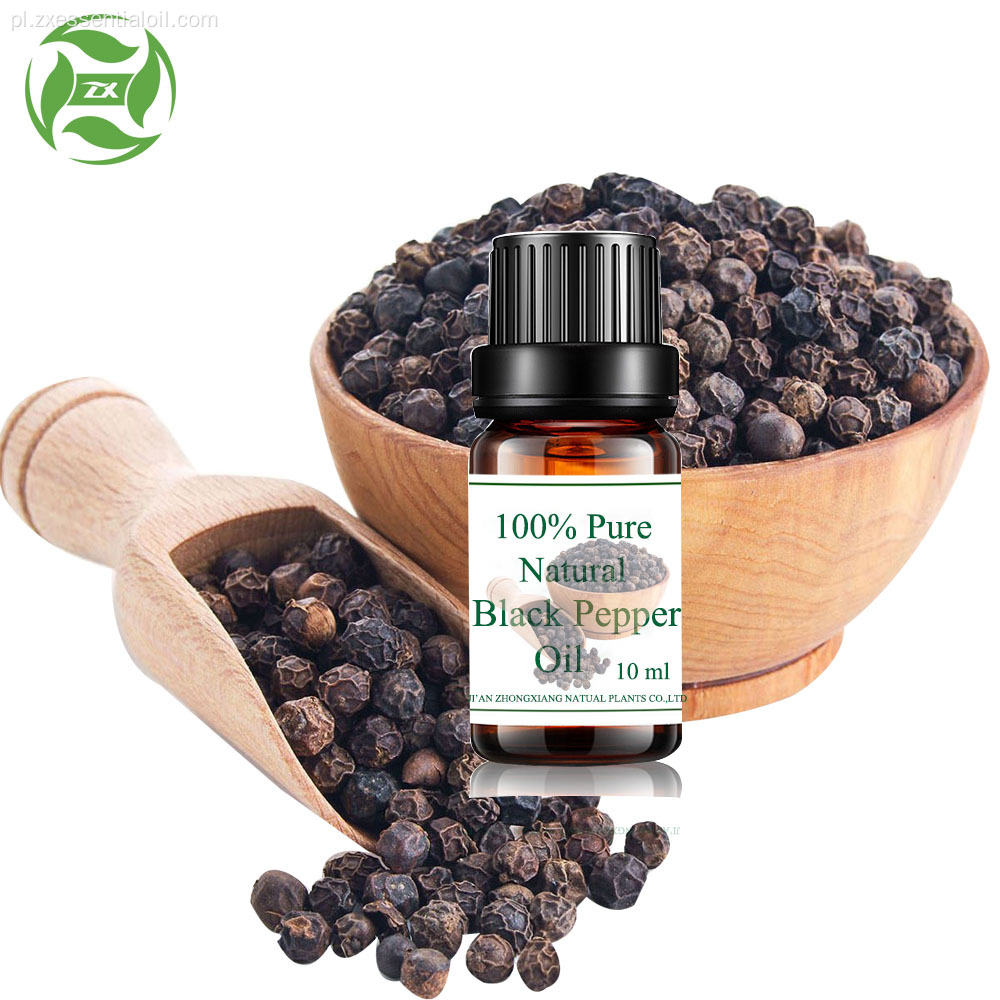 OEM Natural Organic 100% Pure Black Pepper Oil
