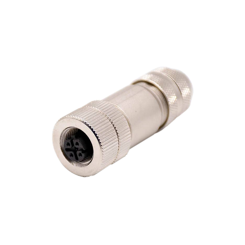 M12 shielded connector