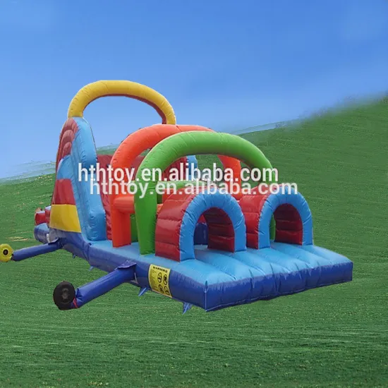 Exciting inflatable obstacle playground for kids and adult
