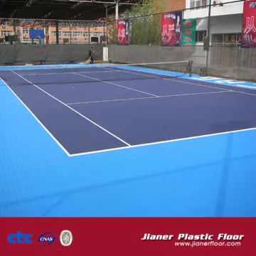 basketball PP interlocking flooring for tennis sport court