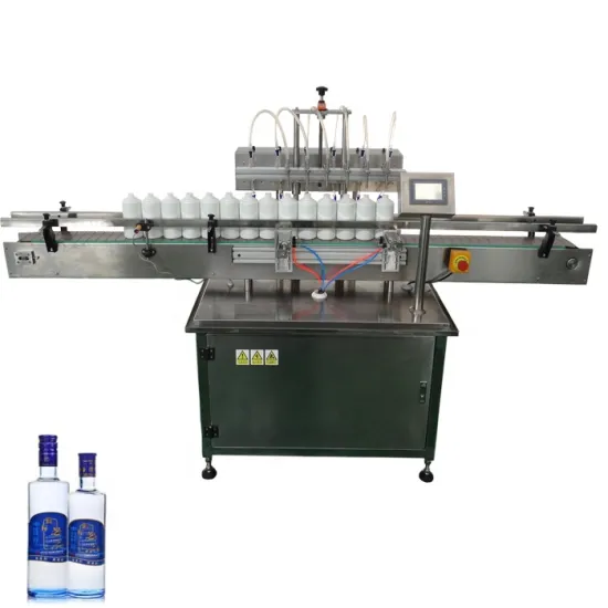Automatic Liquor Bottling 375ml 750ml Filling Capping Labeling Machine for Vodka Gin Whiskey Spirits