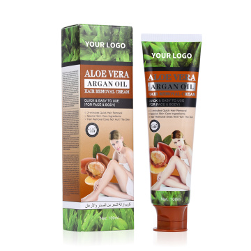 Argan Oil Aloe Vera Hair Removal Cream