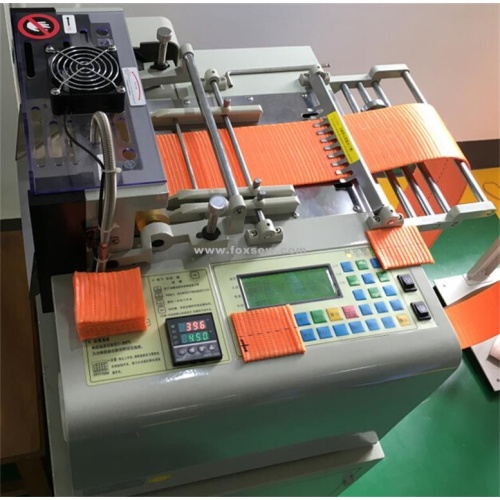 Machine automatique de coupe de sangle robuste