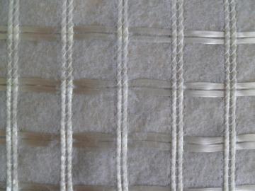 Fiberglass Geogrid Stitched With Nonwoven Geotextile