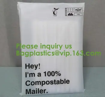PLA clear film bags, PLA clear bags, PLA sel seal eco friendly compostable corn starch 100% biodegradable plastic bag