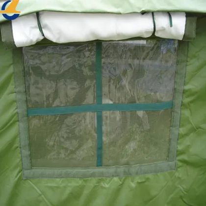 Mesh Awning Tent Canvas House