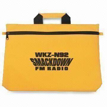 Promotional Document Bags with Padded Handle, Made of 600D Polyester, OEM Orders are Welcome