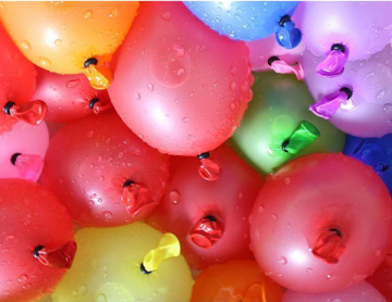 Vente de ballons eau parti Latex coloré