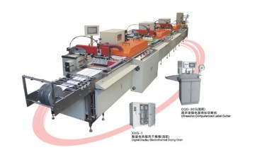 Automatic Multi-Color Screen Label Printing Machine (XH-300)
