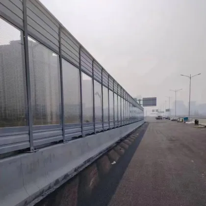 Anping Supplier Outdoor Sound-Absorbing Board Noise Barrier Partition Wall