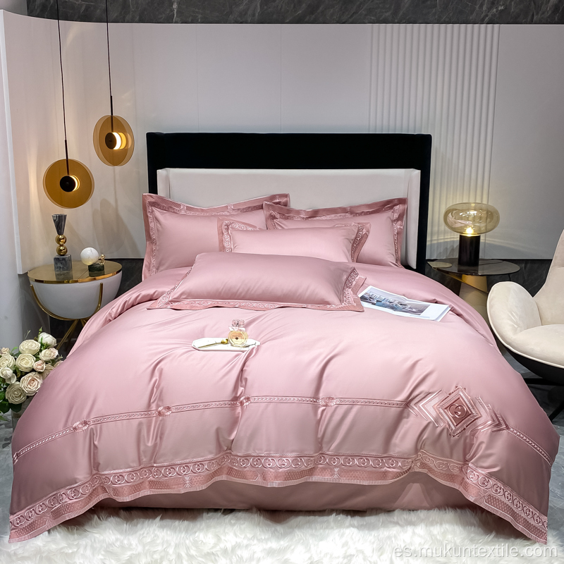 Nuevo diseño navidad usado 4pcs set de cama