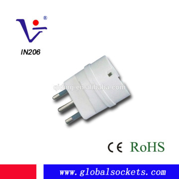1 16A italiano a 1 adattatore Schuko