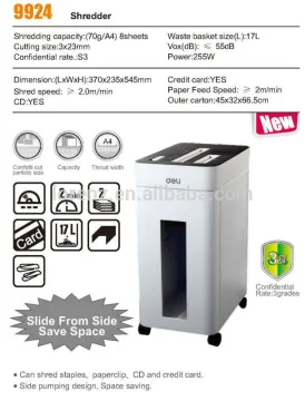 high quality office deli shredder