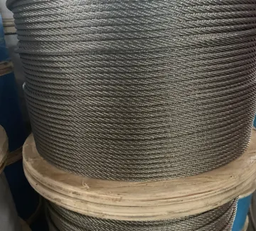 7X7 stainless steel wire rope 0.8mm 316