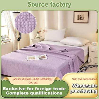 Soft Purple Tencel Blanket for Ultimate Comfort