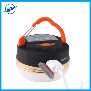 3w usb charged mini micro camping light lamp portable led camp flashlight with hanger lift hook