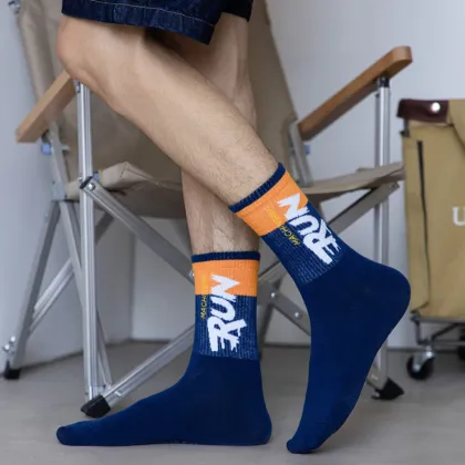 Custom Youth Basketball Long Tube Socks Wholesale - Deodorant Sport Socks Hip Hop Style