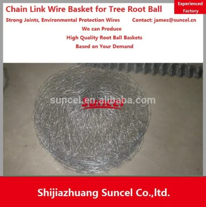 Suncel Wire Mesh Basket for Tree Transplant