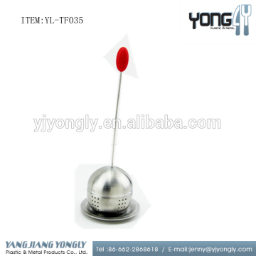 With tray tea ball stainless steel tea infuser