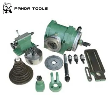 Universal Dividing Head F11125 - Precision Index Fixture for Milling Machines