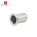 OEM Brass Rivet Knurled nut With Internal Thread