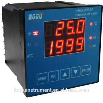 pHG-2091A Waterproof in line Medical Online Digital pH Meter pH controller