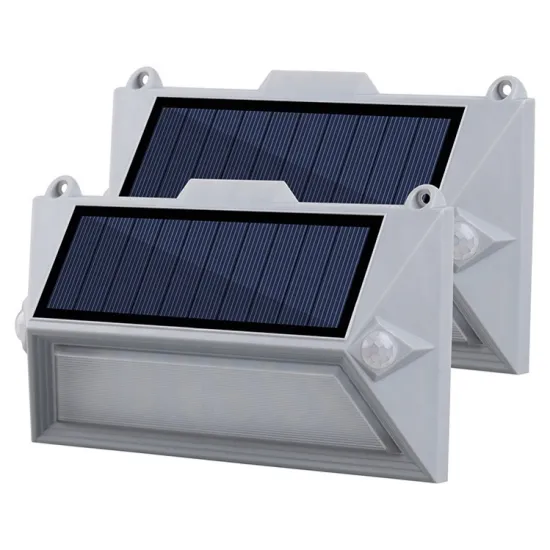 Rechargeable Dual Sensor PIR Led Solar Wall Light