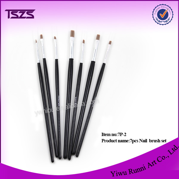 7PCS Nailing Machine for Paint Nail Art Drawing Brush and Dotting Tools