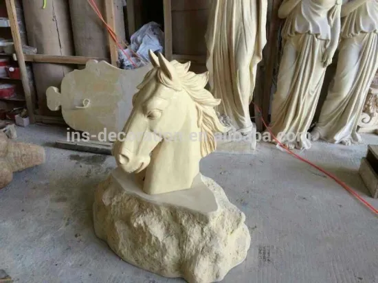 Horse head wall ornament