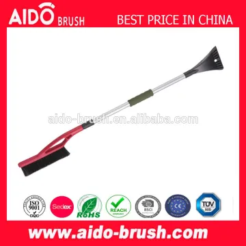 Aluminum Handle Snow Brush with Ice Scraper