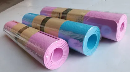 Eco Friendly Single Color mat TPE Yoga Mat