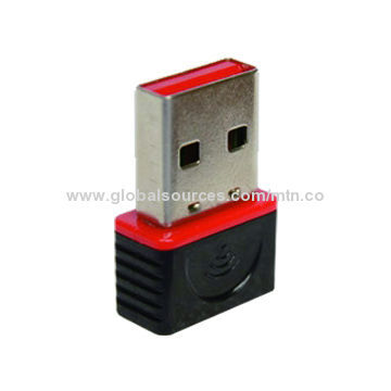 150Mbps Wireless USB Adapter, Built-in Antenna, Competitive Price