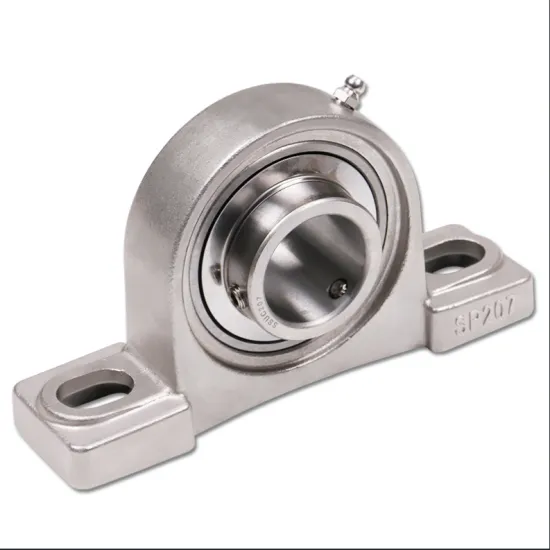 High-Quality Stainless Steel SSUCP207 Pillow Block Bearings Direct from China Factory