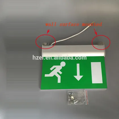 Double-side 3 Hours Operation Led Emergency Exit Evacuation Light